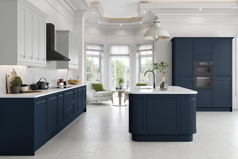 Luxury Kitchen in Blue